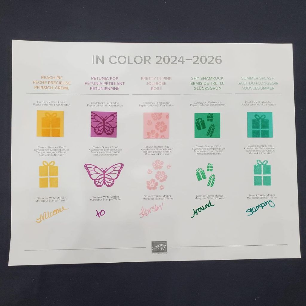 Stampin' Up! In Color 2024 - 2026 image.